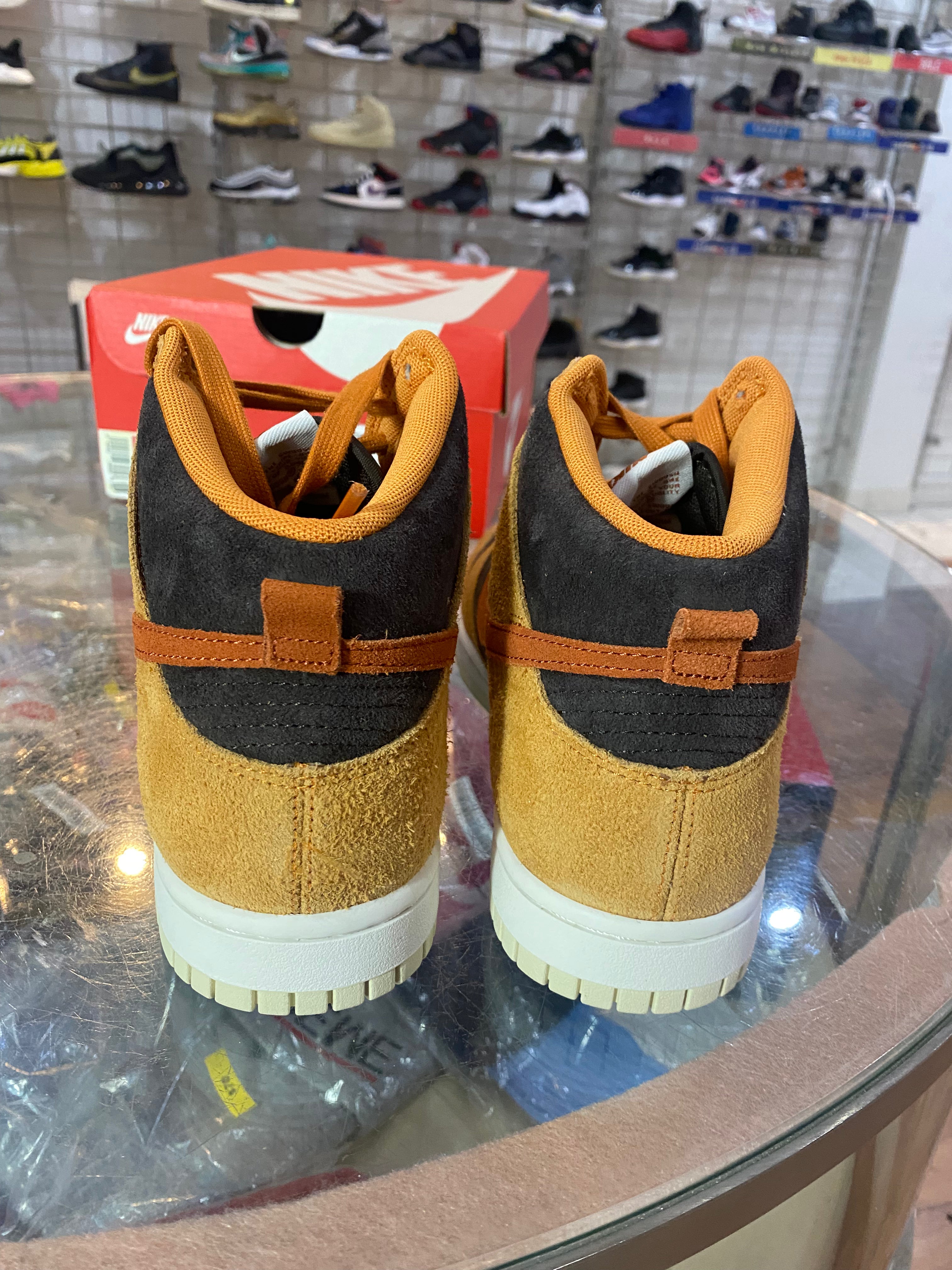 Brand new Dark Russet Nike Dunk High Size 8.5