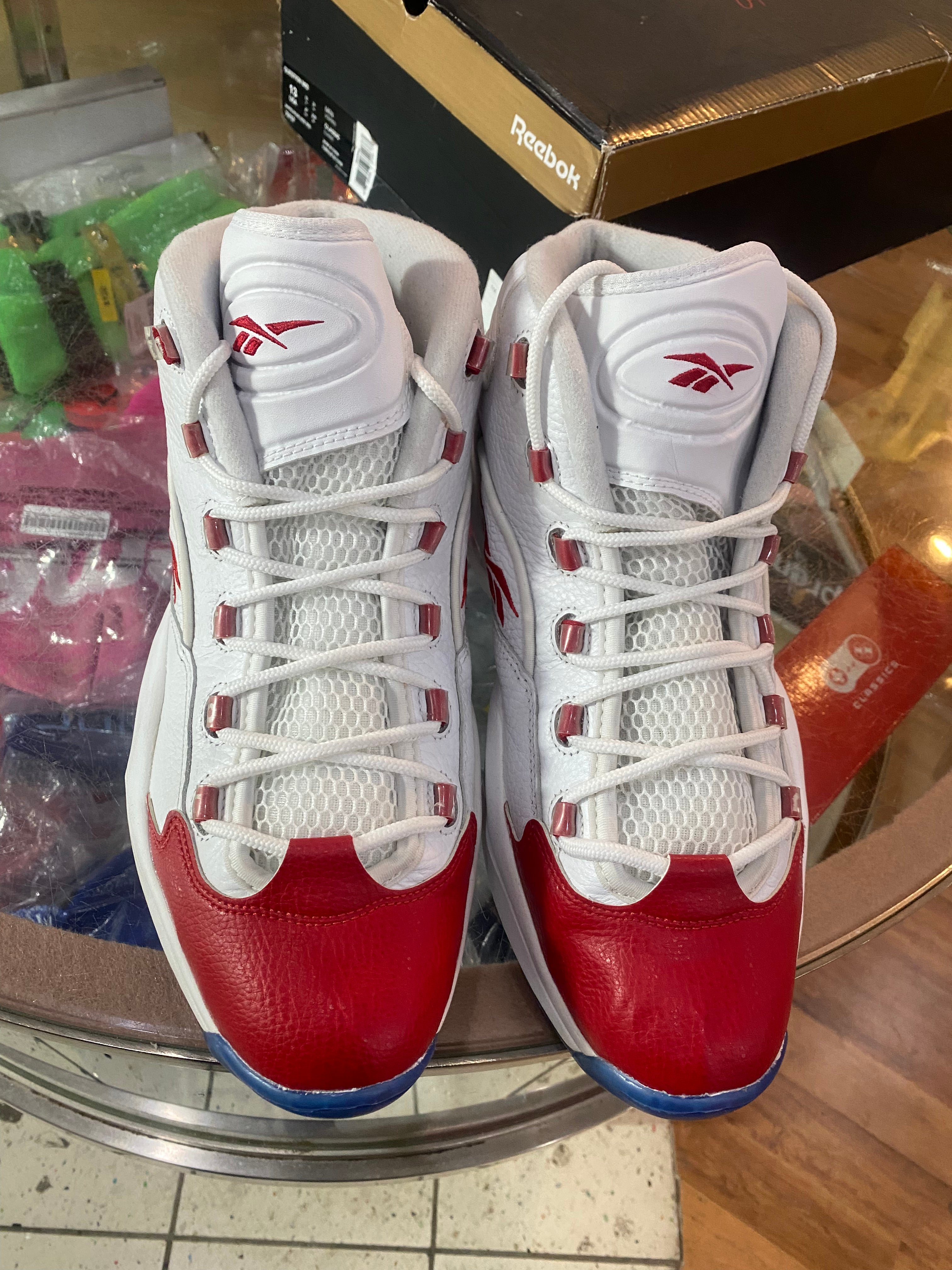 Pearlized Red Reebox Question Size 13
